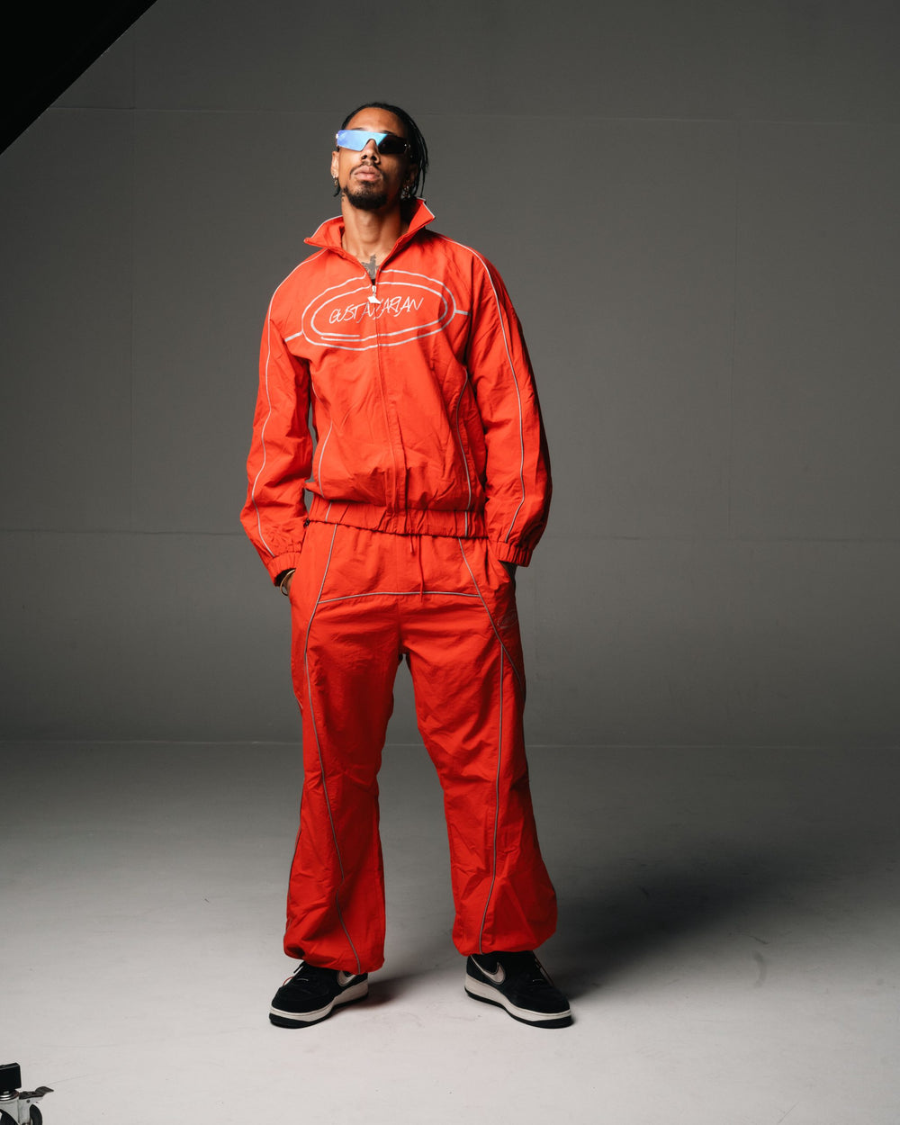 GSTVRN Original Red Illumination Track Suit