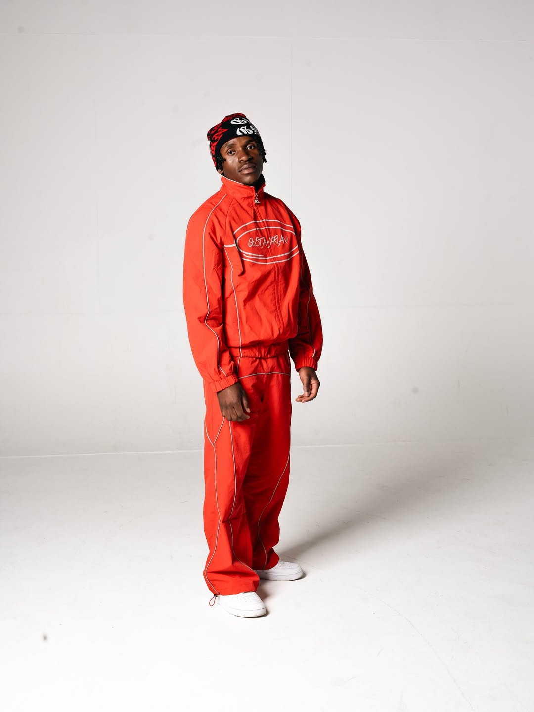 GSTVRN Original Red Illumination Track Suit