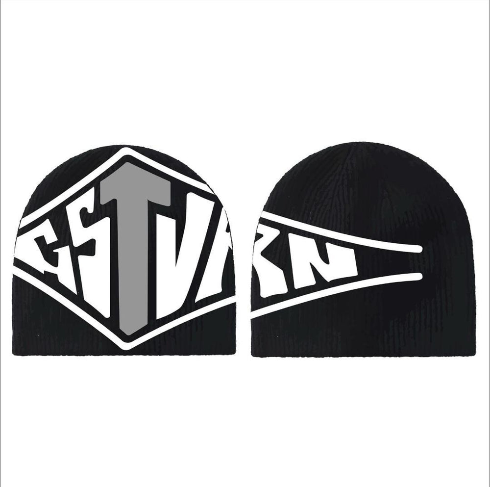 GSTVRN Original White and black 2way Beanie